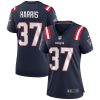 NFL Women's New England Patriots Damien Harris Nike Navy Game Jersey