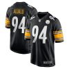 NFL Men's Pittsburgh Steelers Tyson Alualu Nike Black Game Jersey