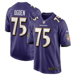 NFL Men's Baltimore Ravens Jonathan Ogden Nike Purple Retired Player Game Jersey