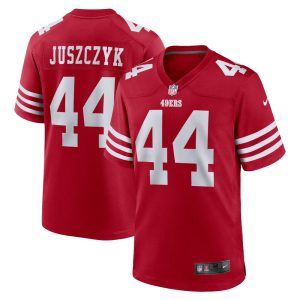 NFL Men's San Francisco 49ers Kyle Juszczyk Nike Scarlet Player Game Jersey