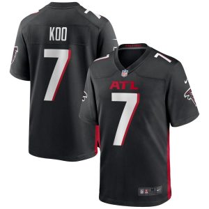 NFL Men's Atlanta Falcons Younghoe Koo Nike Black Game Jersey