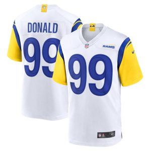 NFL Men's Los Angeles Rams Aaron Donald Nike White Alternate Player Game Jersey