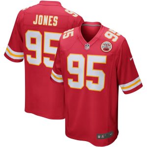 NFL Men's Kansas City Chiefs Chris Jones Nike Red Player Game Jersey