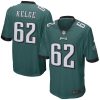 NFL Men's Philadelphia Eagles Jason Kelce Nike Green Game Player Jersey