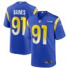 NFL Men's Los Angeles Rams Greg Gaines Nike Royal Game Jersey