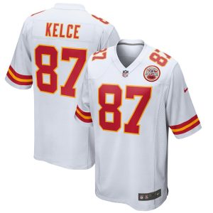 NFL Men's Kansas City Chiefs Travis Kelce Nike White Game Jersey