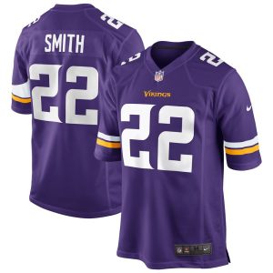 NFL Men's Minnesota Vikings Harrison Smith Nike Purple Game Jersey