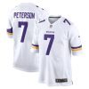 NFL Men's Minnesota Vikings Patrick Peterson Nike White Player Game Jersey