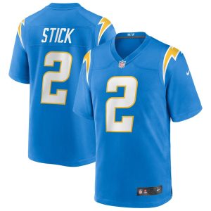 NFL Men's Los Angeles Chargers Easton Stick Nike Powder Blue Game Jersey