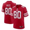 NFL Men's San Francisco 49ers Jerry Rice Nike Scarlet Retired Team Player Game Jersey