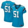 NFL Women's Carolina Panthers Sam Mills Nike Blue Retired Player Jersey