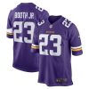 NFL Men's Minnesota Vikings Andrew Booth Jr. Nike Purple Player Game Jersey