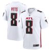 NFL Men's Atlanta Falcons Kyle Pitts Nike White Game Player Jersey