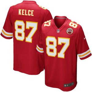 NFL Men's Kansas City Chiefs Travis Kelce Nike Red Team Game Jersey