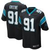 NFL Men's Carolina Panthers Kevin Greene Nike Black Game Retired Player Jersey