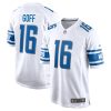 NFL Men's Detroit Lions Jared Goff Nike White Team Game Jersey