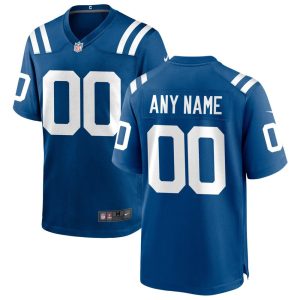 NFL Men's Nike Indianapolis Colts Royal Custom Game Jersey
