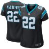 NFL Women's Carolina Panthers Christian McCaffrey Nike Black Player Jersey