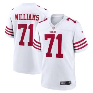 NFL Men's San Francisco 49ers Trent Williams Nike White Player Game Jersey