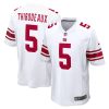 NFL Men's New York Giants Kayvon Thibodeaux Nike White 2022 NFL Draft First Round Pick Game Jersey