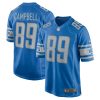 NFL Men's Detroit Lions Dan Campbell Nike Blue Retired Player Game Jersey