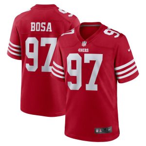 NFL Men's San Francisco 49ers Nick Bosa Nike Scarlet Player Game Jersey