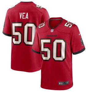 NFL Men's Tampa Bay Buccaneers Vita Vea Nike Red Game Jersey