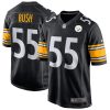 NFL Men's Pittsburgh Steelers Devin Bush Nike Black Game Player Jersey