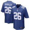 NFL Men's New York Giants Saquon Barkley Nike Royal Game Player Jersey