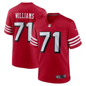 NFL Men's San Francisco 49ers Trent Williams Nike Scarlet Alternate Game Jersey