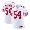 NFL Men's San Francisco 49ers Fred Warner Nike White Player Game Jersey