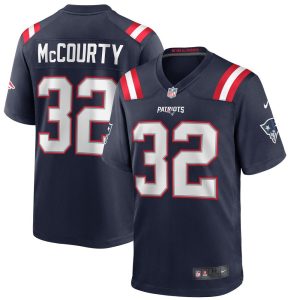 NFL Men's New England Patriots Devin McCourty Nike Navy Game Jersey