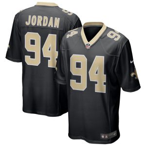 NFL Men's New Orleans Saints Cameron Jordan Nike Black Game Jersey