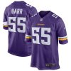 NFL Men's Minnesota Vikings Anthony Barr Nike Purple Game Jersey