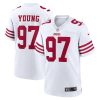 NFL Men's San Francisco 49ers Bryant Young Nike White Retired Player Game Jersey