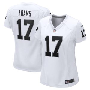 NFL Women's Las Vegas Raiders Davante Adams Nike White Game Jersey
