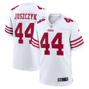 NFL Men's San Francisco 49ers Kyle Juszczyk Nike White Player Game Jersey