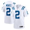NFL Men's Indianapolis Colts Carson Wentz Nike White Game Jersey