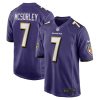 NFL Men's Baltimore Ravens Trace McSorley Nike Purple Player Game Jersey