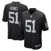 NFL Men's Las Vegas Raiders Malcolm Koonce Nike Black Game Jersey