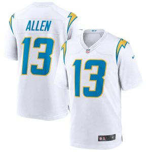NFL Men's Los Angeles Chargers Keenan Allen Nike White Game Jersey