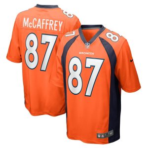 NFL Men's Denver Broncos Ed McCaffrey Nike Orange Game Retired Player Jersey