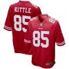 NFL Men's San Francisco 49ers George Kittle Nike Scarlet Game Player Jersey
