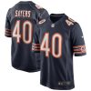 NFL Men's Chicago Bears Gale Sayers Nike Navy Game Retired Player Jersey