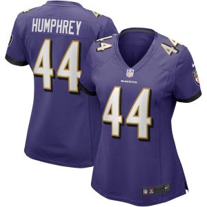 NFL Women's Baltimore Ravens Marlon Humphrey Nike Purple Game Player Jersey