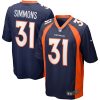 NFL Men's Denver Broncos Justin Simmons Nike Navy Alternate Game Jersey