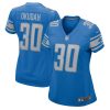 NFL Women's Detroit Lions Jeff Okudah Nike Blue Team Player Game Jersey