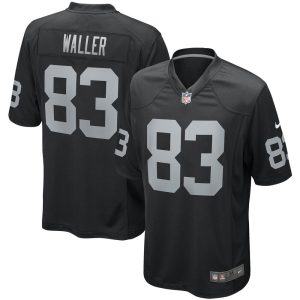 NFL Men's Las Vegas Raiders Darren Waller Nike Black Game Player Jersey