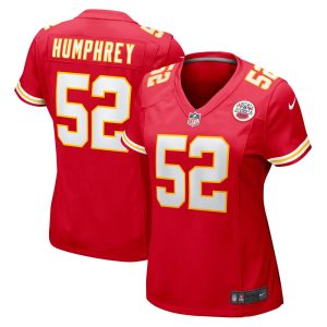 NFL Women's Kansas City Chiefs Creed Humphrey Nike Red Game Jersey