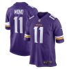 NFL Men's Minnesota Vikings Kellen Mond Nike Purple Game Jersey